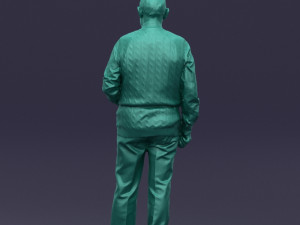 old man 0423 3D Model