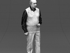 old man 0423 3D Model