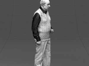 old man 0423 3D Model