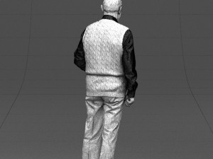 old man 0423 3D Model