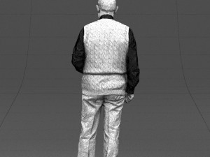 old man 0423 3D Model