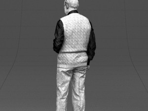 old man 0423 3D Model