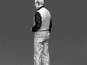 old man 0423 3D Model