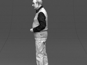 old man 0423 3D Model