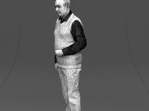 old man 0423 3D Model