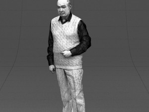 old man 0423 3D Model