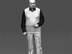 old man 0423 3D Model
