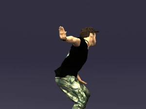 mad dancer man 0430 3D Model