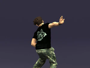 mad dancer man 0430 3D Model
