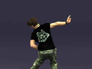 mad dancer man 0430 3D Model