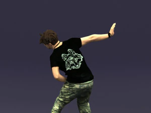 mad dancer man 0430 3D Model