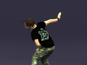 mad dancer man 0430 3D Model