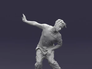 mad dancer man 0430 3D Model