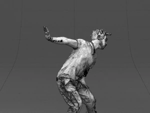 mad dancer man 0430 3D Model
