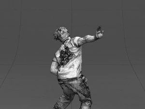 mad dancer man 0430 3D Model