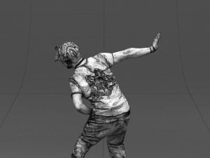 mad dancer man 0430 3D Model