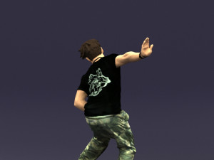 mad dancer man 0430 3d print ready 3D Print Model