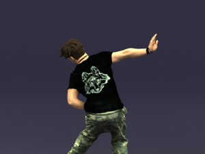 mad dancer man 0430 3d print ready 3D Print Model