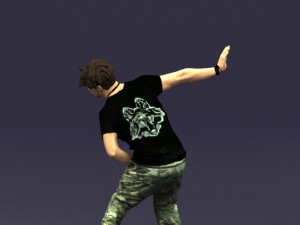 mad dancer man 0430 3d print ready 3D Print Model