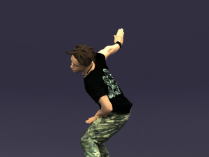 mad dancer man 0430 3d print ready 3D Print Model