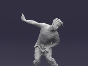 mad dancer man 0430 3d print ready 3D Print Model