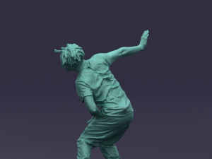 mad dancer man 0430 3d print ready 3D Print Model