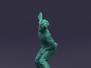 mad dancer man 0430 3d print ready 3D Print Model