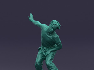 mad dancer man 0430 3d print ready 3D Print Model