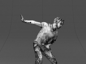 mad dancer man 0430 3d print ready 3D Print Model