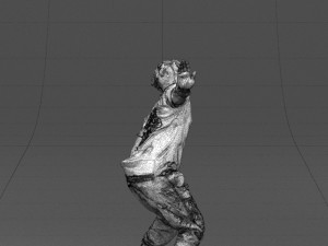 mad dancer man 0430 3d print ready 3D Print Model