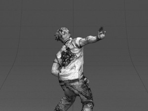 mad dancer man 0430 3d print ready 3D Print Model