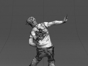 mad dancer man 0430 3d print ready 3D Print Model