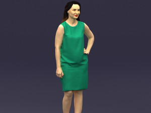green woman 0415 3D 모델