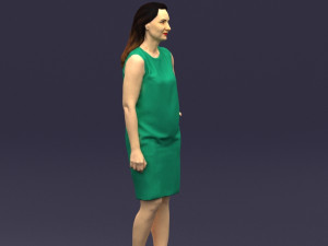 green woman 0415 3D 모델