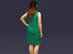 green woman 0415 3D 모델