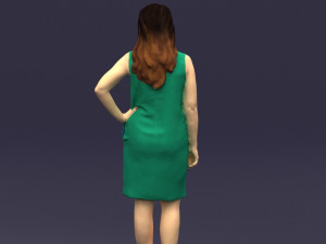 green woman 0415 3D 모델