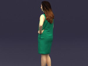 green woman 0415 3D 모델