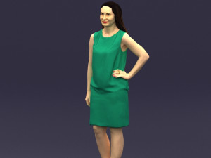 green woman 0415 3D 모델