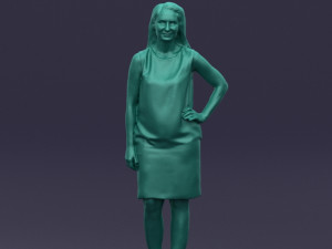 green woman 0415 3D 모델