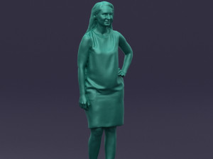 green woman 0415 3D 모델