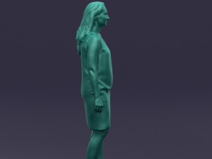 green woman 0415 3D 모델