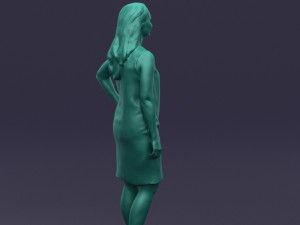 green woman 0415 3D 모델