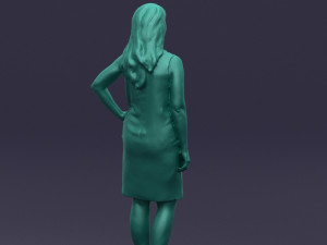 green woman 0415 3D 모델