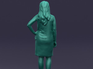 green woman 0415 3D 모델