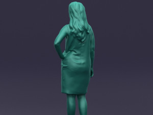 green woman 0415 3D 모델