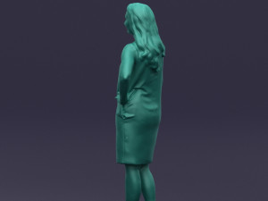 green woman 0415 3D 모델