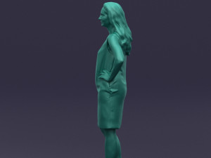 green woman 0415 3D 모델