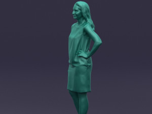 green woman 0415 3D 모델