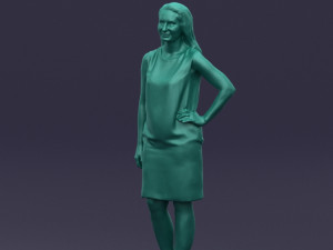 green woman 0415 3D 모델