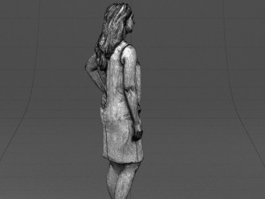 green woman 0415 3D 모델